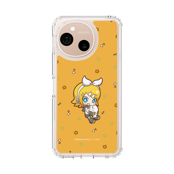 スリムプロテクションケース［ しろたん×初音ミク - 鏡音リン - しろたんと一緒 ］