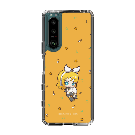 スリムプロテクションケース［ しろたん×初音ミク - 鏡音リン - しろたんと一緒 ］