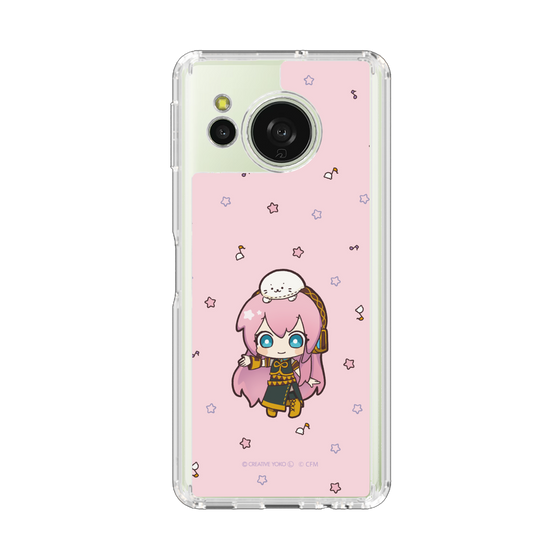 スリムプロテクションケース［ しろたん×初音ミク - 巡音ルカ - しろたんと一緒 ］