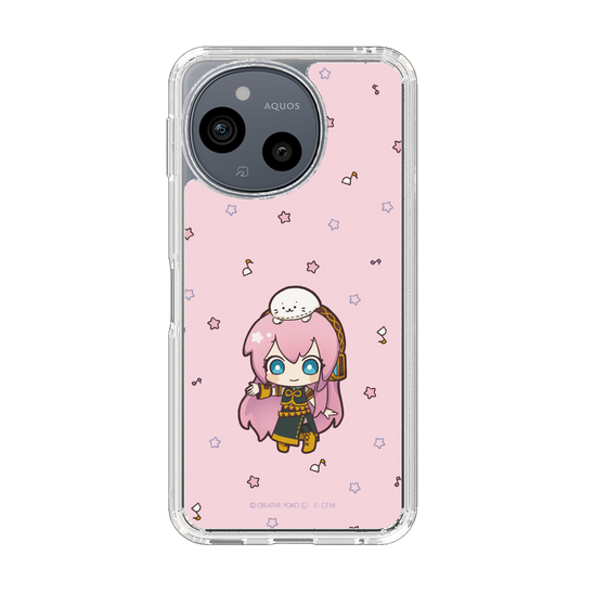 スリムプロテクションケース［ しろたん×初音ミク - 巡音ルカ - しろたんと一緒 ］