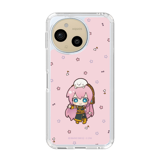 スリムプロテクションケース［ しろたん×初音ミク - 巡音ルカ - しろたんと一緒 ］