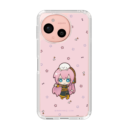 スリムプロテクションケース［ しろたん×初音ミク - 巡音ルカ - しろたんと一緒 ］