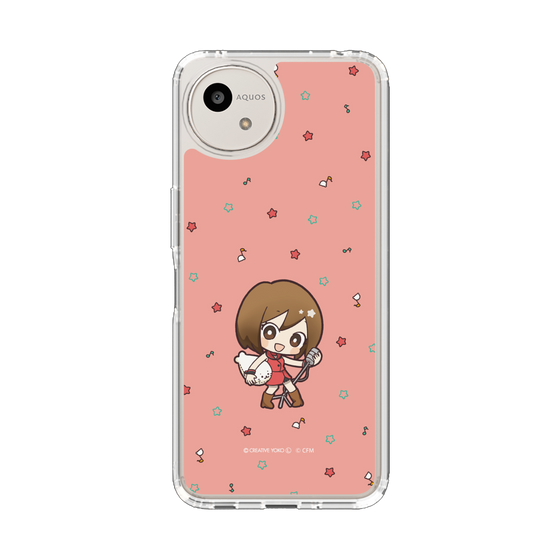 スリムプロテクションケース［ しろたん×初音ミク - MEIKO - しろたんと一緒 ］