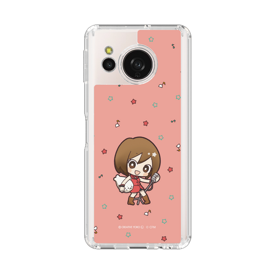 スリムプロテクションケース［ しろたん×初音ミク - MEIKO - しろたんと一緒 ］