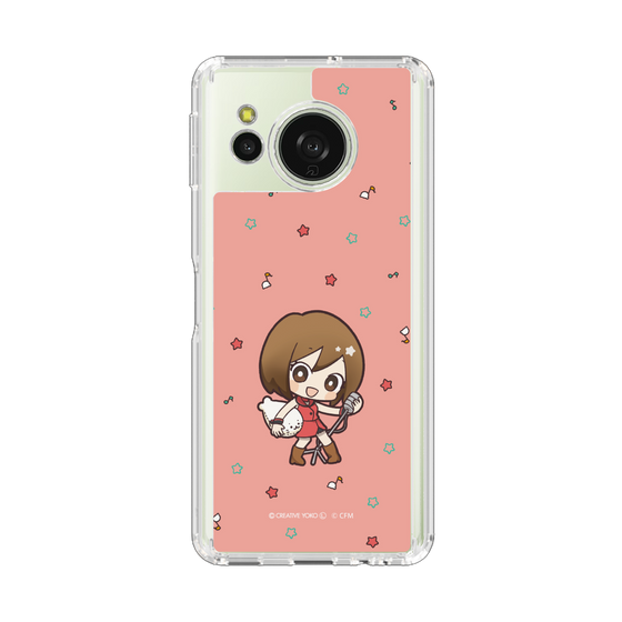 スリムプロテクションケース［ しろたん×初音ミク - MEIKO - しろたんと一緒 ］