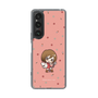 スリムプロテクションケース［ しろたん×初音ミク - MEIKO - しろたんと一緒 ］