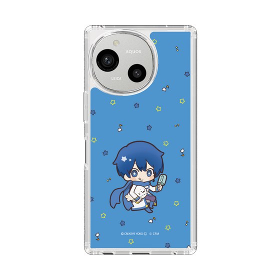 スリムプロテクションケース［ しろたん×初音ミク - KAITO - しろたんと一緒 ］