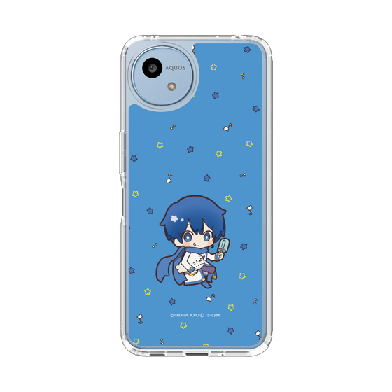 スリムプロテクションケース［ しろたん×初音ミク - KAITO - しろたんと一緒 ］