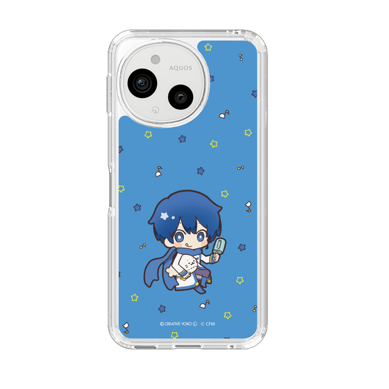 スリムプロテクションケース［ しろたん×初音ミク - KAITO - しろたんと一緒 ］