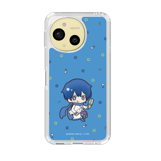 スリムプロテクションケース［ しろたん×初音ミク - KAITO - しろたんと一緒 ］