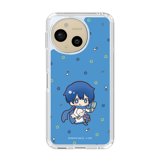 スリムプロテクションケース［ しろたん×初音ミク - KAITO - しろたんと一緒 ］