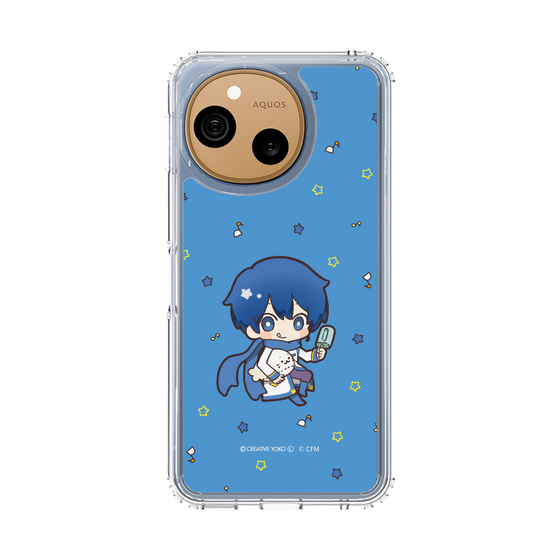スリムプロテクションケース［ しろたん×初音ミク - KAITO - しろたんと一緒 ］