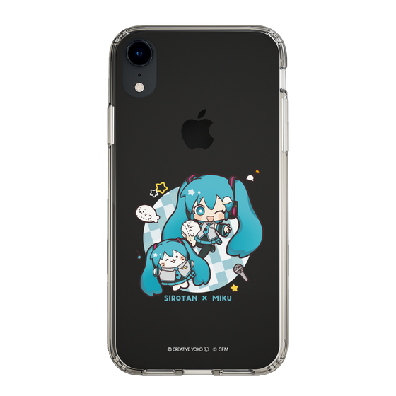 スリムプロテクションケース［ しろたん×初音ミク - しろたん×初音ミク ］