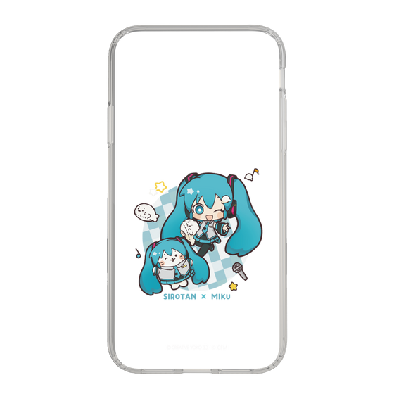 スリムプロテクションケース［ しろたん×初音ミク - しろたん×初音ミク ］