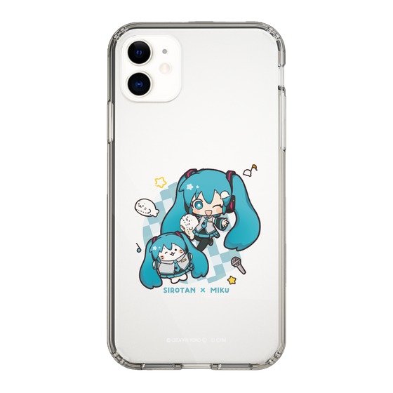スリムプロテクションケース［ しろたん×初音ミク - しろたん×初音ミク ］