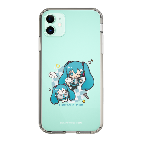 スリムプロテクションケース［ しろたん×初音ミク - しろたん×初音ミク ］