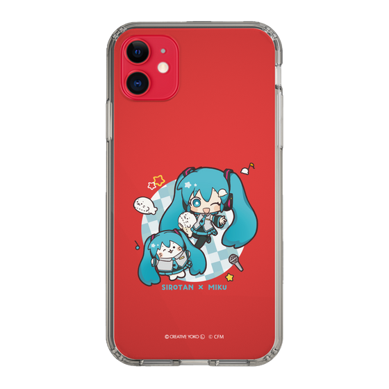 スリムプロテクションケース［ しろたん×初音ミク - しろたん×初音ミク ］