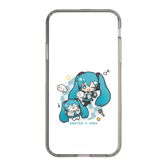 スリムプロテクションケース［ しろたん×初音ミク - しろたん×初音ミク ］