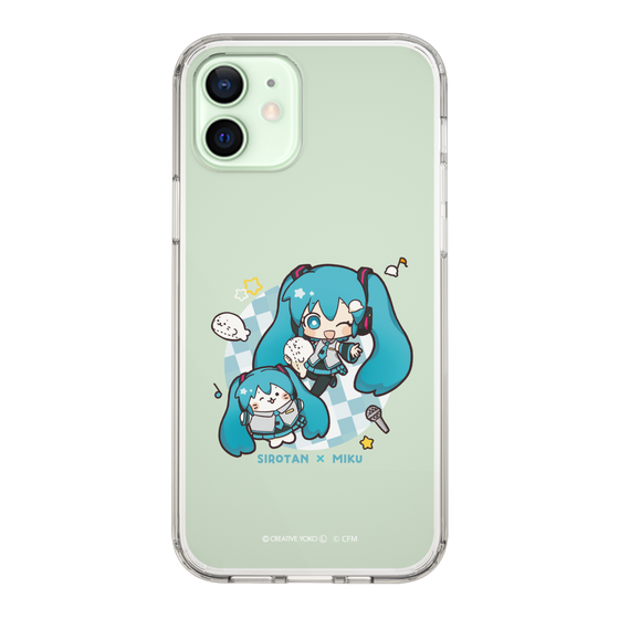 スリムプロテクションケース［ しろたん×初音ミク - しろたん×初音ミク ］