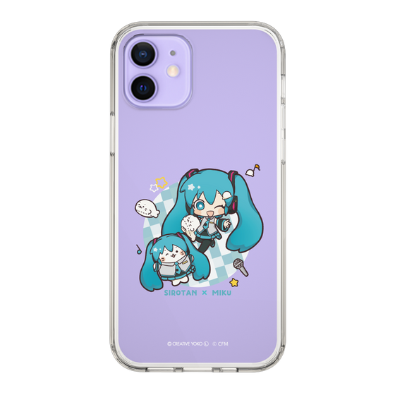 スリムプロテクションケース［ しろたん×初音ミク - しろたん×初音ミク ］