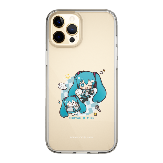 スリムプロテクションケース［ しろたん×初音ミク - しろたん×初音ミク ］