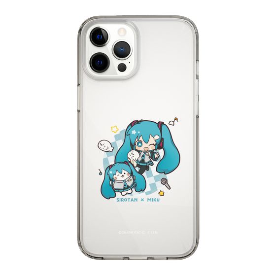 スリムプロテクションケース［ しろたん×初音ミク - しろたん×初音ミク ］