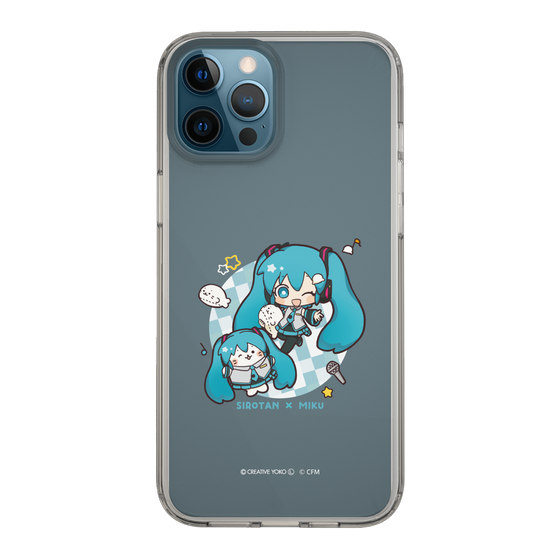 スリムプロテクションケース［ しろたん×初音ミク - しろたん×初音ミク ］