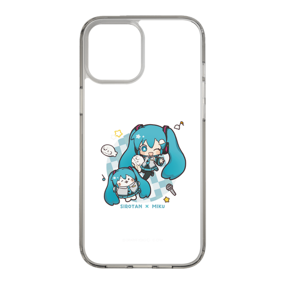 スリムプロテクションケース［ しろたん×初音ミク - しろたん×初音ミク ］