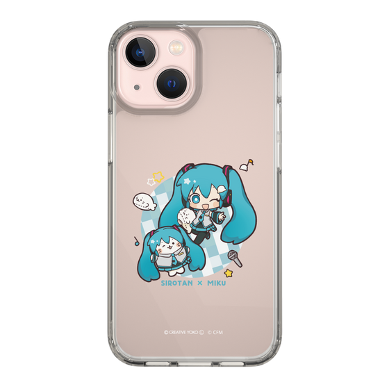 スリムプロテクションケース［ しろたん×初音ミク - しろたん×初音ミク ］