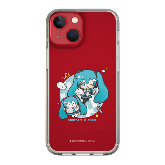 スリムプロテクションケース［ しろたん×初音ミク - しろたん×初音ミク ］