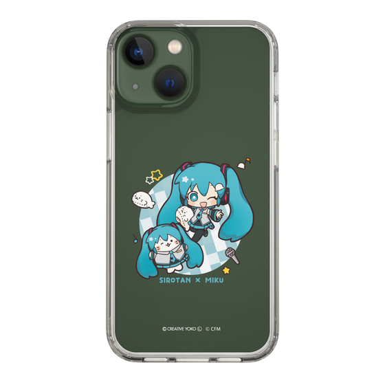 スリムプロテクションケース［ しろたん×初音ミク - しろたん×初音ミク ］