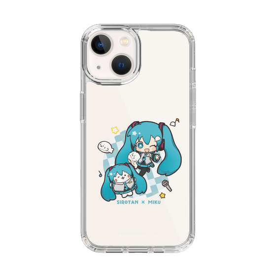 スリムプロテクションケース［ しろたん×初音ミク - しろたん×初音ミク ］