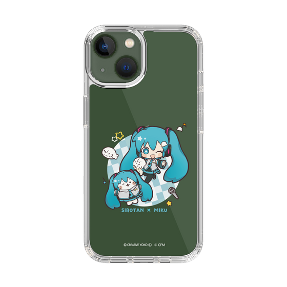 スリムプロテクションケース［ しろたん×初音ミク - しろたん×初音ミク ］