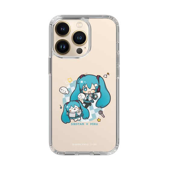 スリムプロテクションケース［ しろたん×初音ミク - しろたん×初音ミク ］
