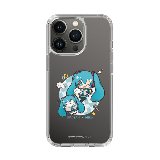 スリムプロテクションケース［ しろたん×初音ミク - しろたん×初音ミク ］