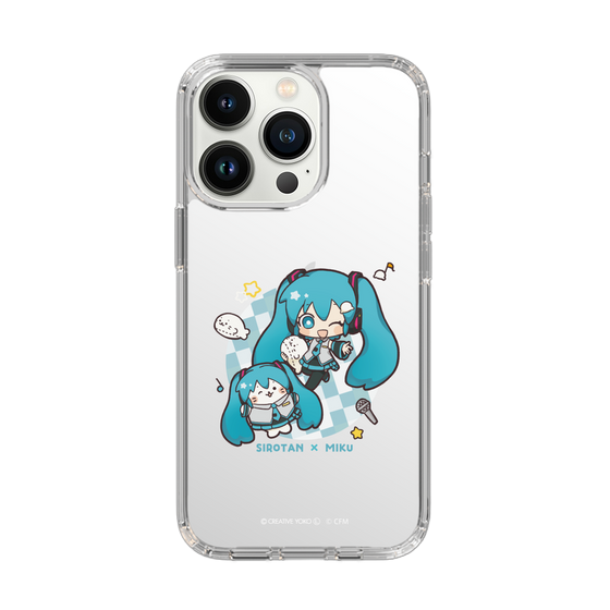 スリムプロテクションケース［ しろたん×初音ミク - しろたん×初音ミク ］