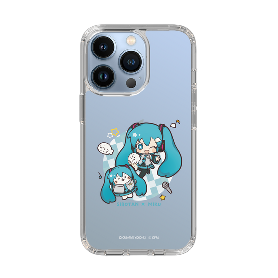 スリムプロテクションケース［ しろたん×初音ミク - しろたん×初音ミク ］
