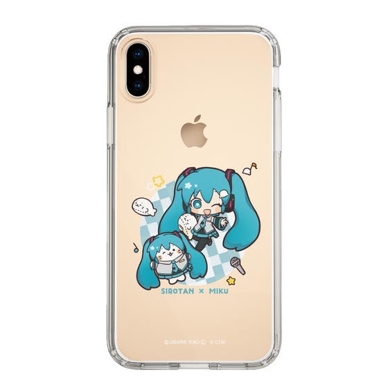 スリムプロテクションケース［ しろたん×初音ミク - しろたん×初音ミク ］