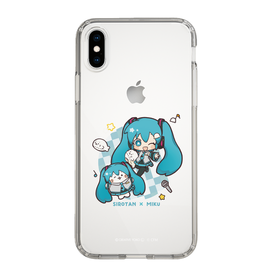 スリムプロテクションケース［ しろたん×初音ミク - しろたん×初音ミク ］
