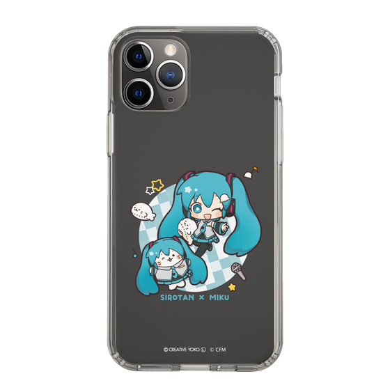 スリムプロテクションケース［ しろたん×初音ミク - しろたん×初音ミク ］