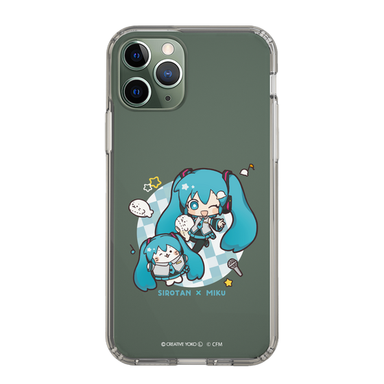 スリムプロテクションケース［ しろたん×初音ミク - しろたん×初音ミク ］