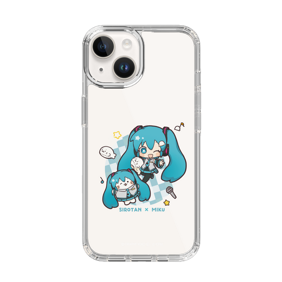 スリムプロテクションケース［ しろたん×初音ミク - しろたん×初音ミク ］