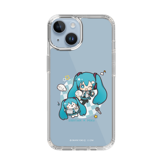 スリムプロテクションケース［ しろたん×初音ミク - しろたん×初音ミク ］