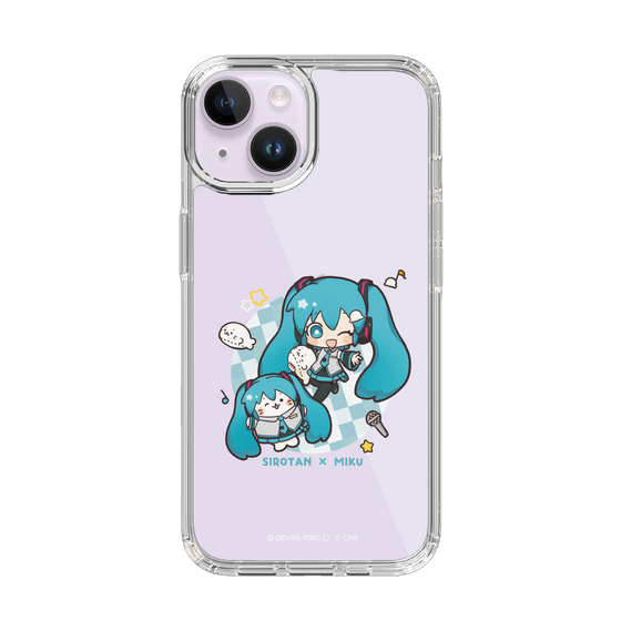スリムプロテクションケース［ しろたん×初音ミク - しろたん×初音ミク ］