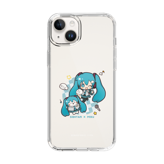 スリムプロテクションケース［ しろたん×初音ミク - しろたん×初音ミク ］