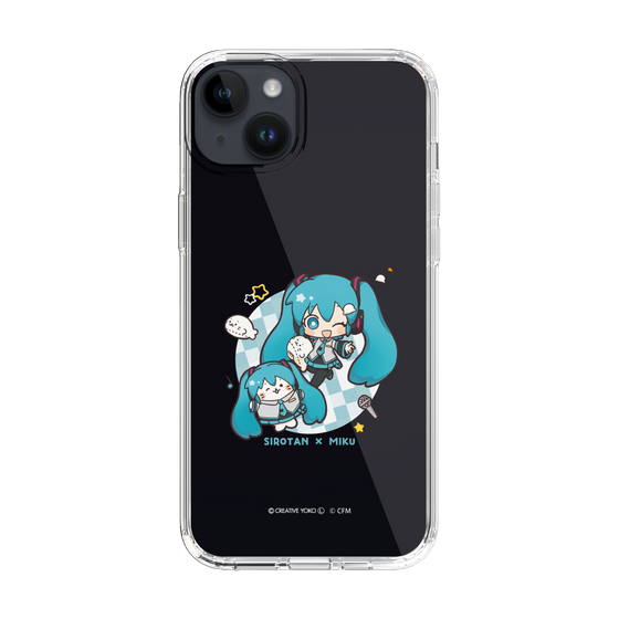 スリムプロテクションケース［ しろたん×初音ミク - しろたん×初音ミク ］
