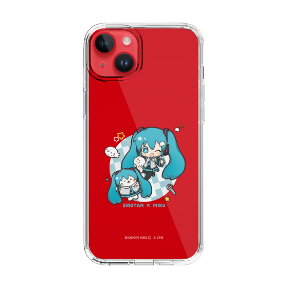 スリムプロテクションケース［ しろたん×初音ミク - しろたん×初音ミク ］