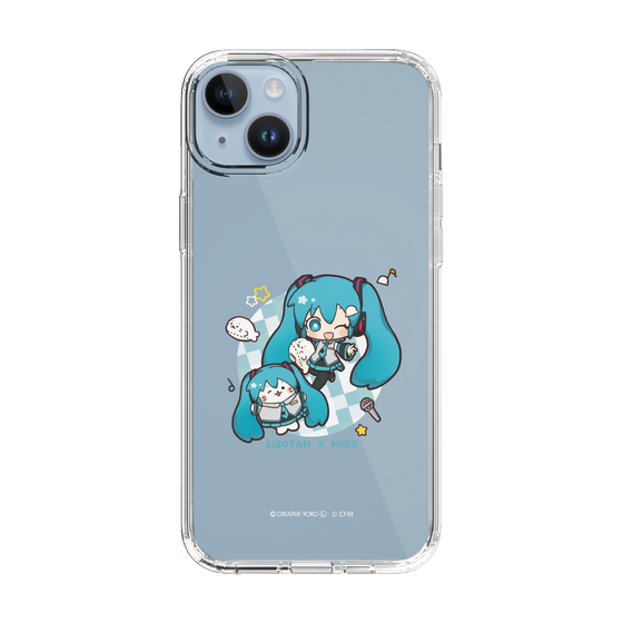 スリムプロテクションケース［ しろたん×初音ミク - しろたん×初音ミク ］