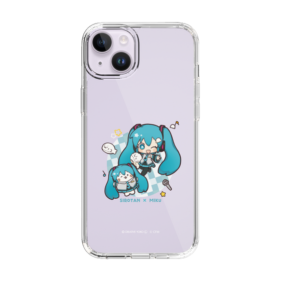 スリムプロテクションケース［ しろたん×初音ミク - しろたん×初音ミク ］
