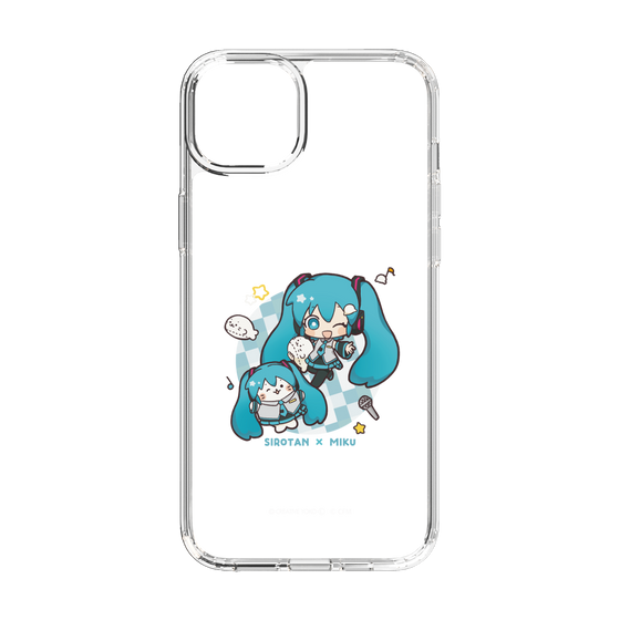 スリムプロテクションケース［ しろたん×初音ミク - しろたん×初音ミク ］